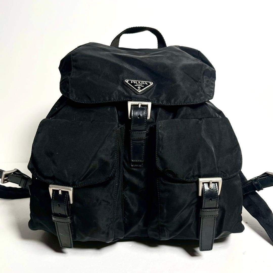 Item Prada Backpack Drawstring Tessuto Nylon Blac… - image 1