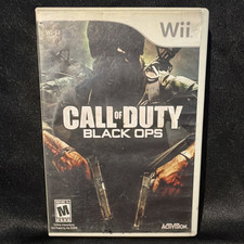 Activision Call of Duty: Black Ops Nintendo Wii M Manual Multiplayer Co-Op