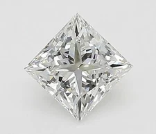 Princess Cut 5.06 Ct E Color VVS2 Clarity IGI Certified Lab Grown CVD Diamond