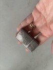 Vintage Zippo Unique Design Silver Lighter Great Condition Look — photo 9