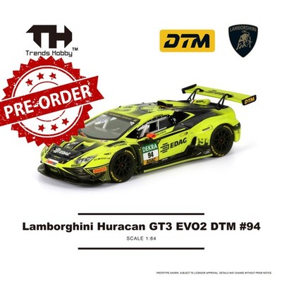 (Pre-order) Trends Hobby Diecast 1/64 Lamborghini Huracan GT3 EVO2 DTM #94