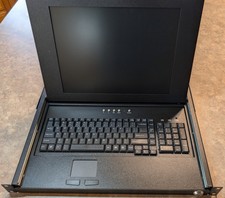 PS/2 KVM Console Drawer 1U VGA With Touchpad ...