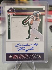 2023 Panini Stars Stripes CAMDEN KOZEAL /200 Silhouettes Relic Auto SIL-CK