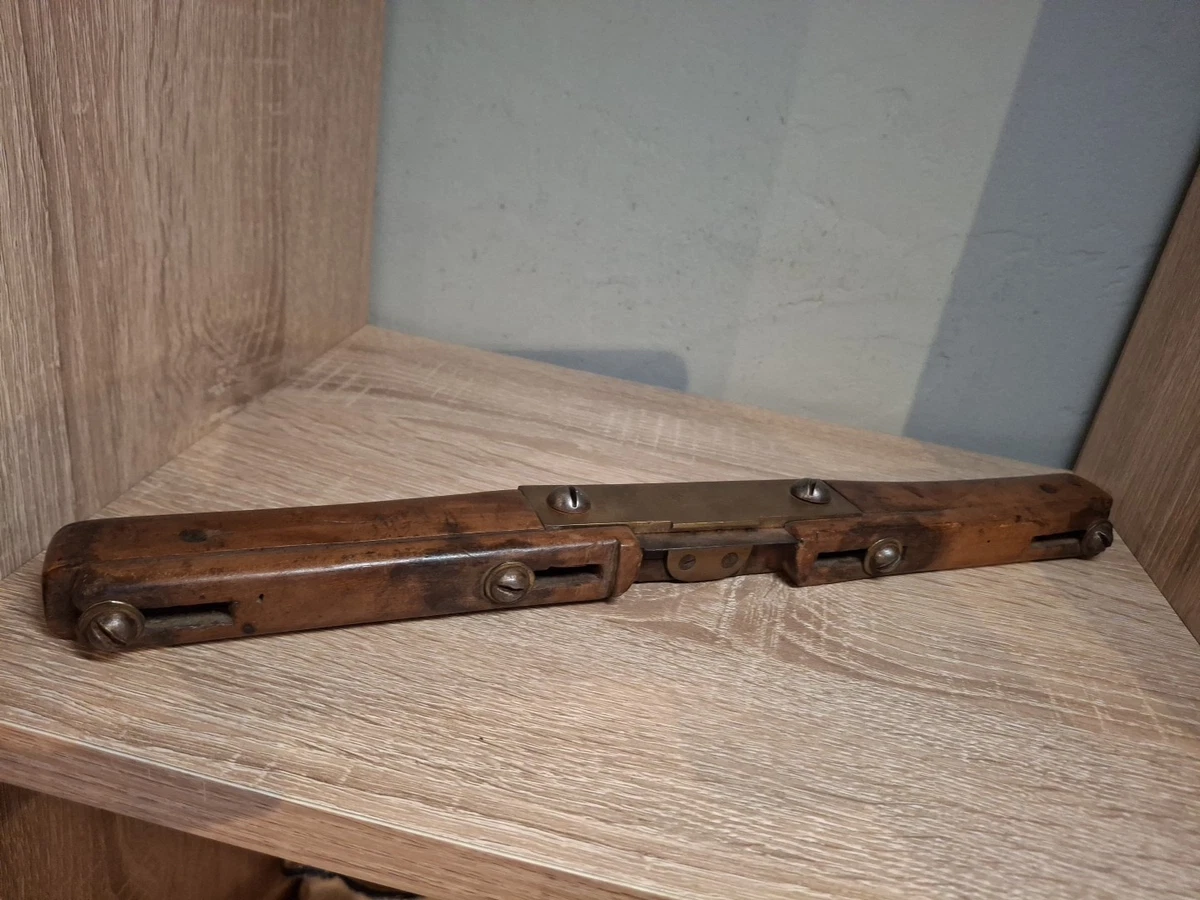 Rabot Ancien En Bois - Outil D'ébéniste/menuisier - Bouvet - Fabriqué En France