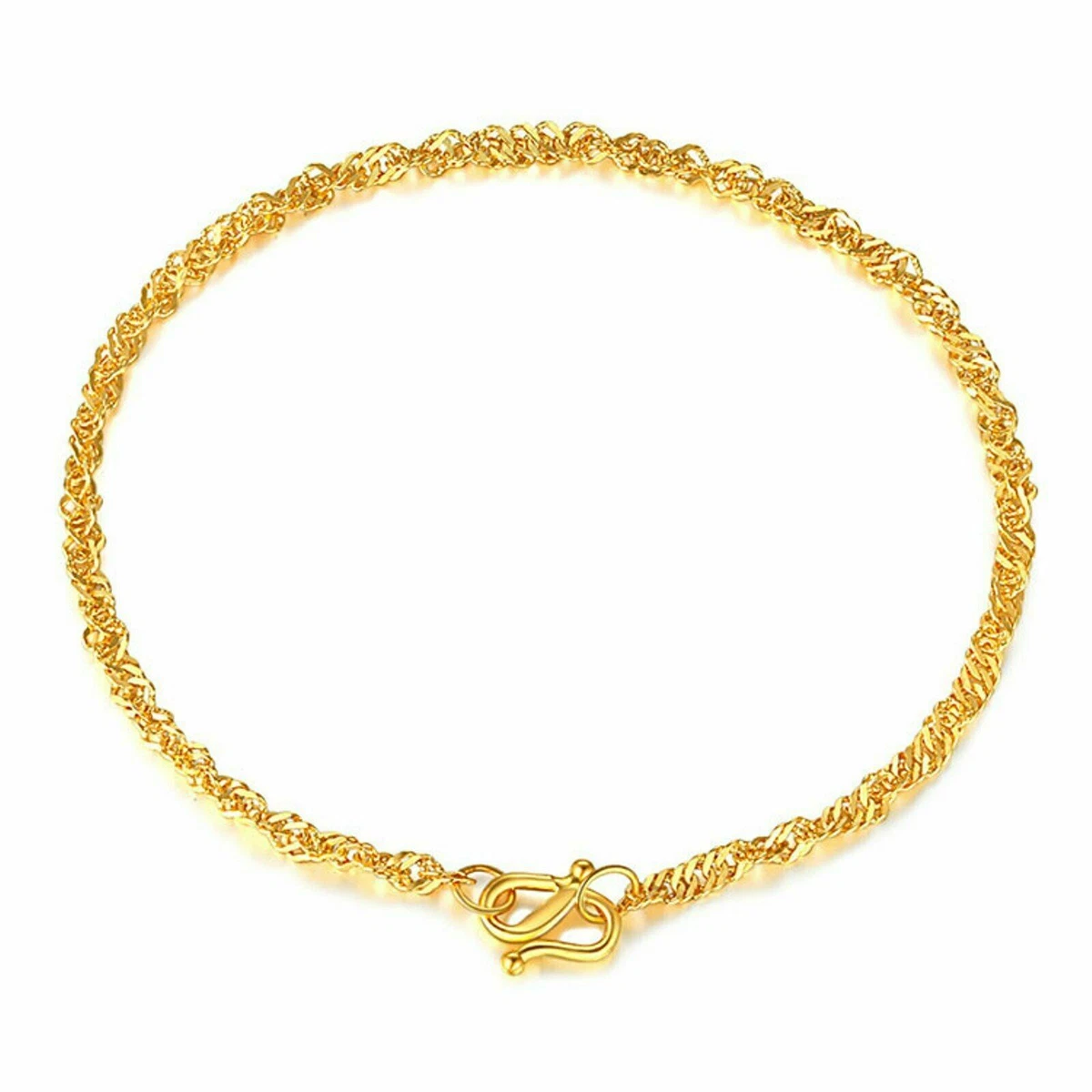 Gold bracelet for womens with best sale grams