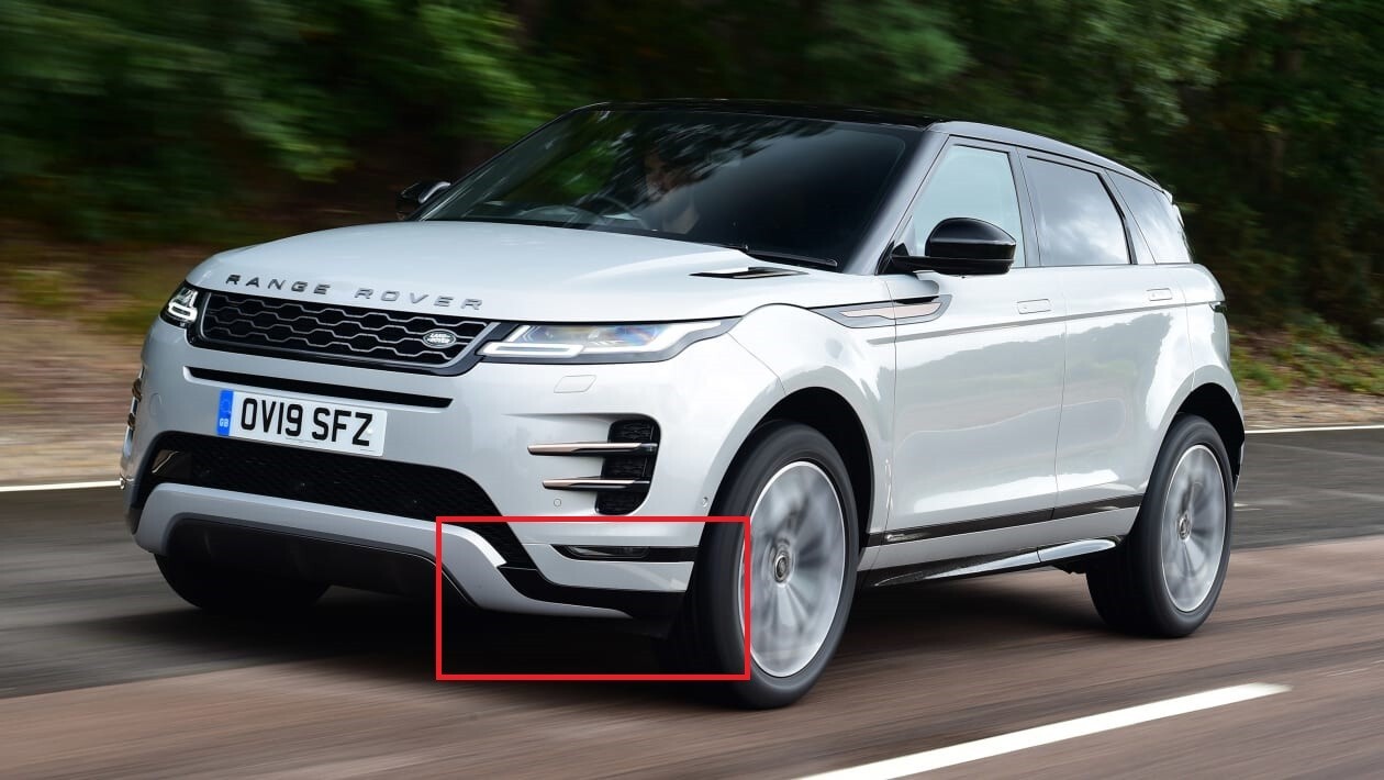 Range Rover Evoque L551 Left Side Front Bumper Trim 2019-2022 [h105]