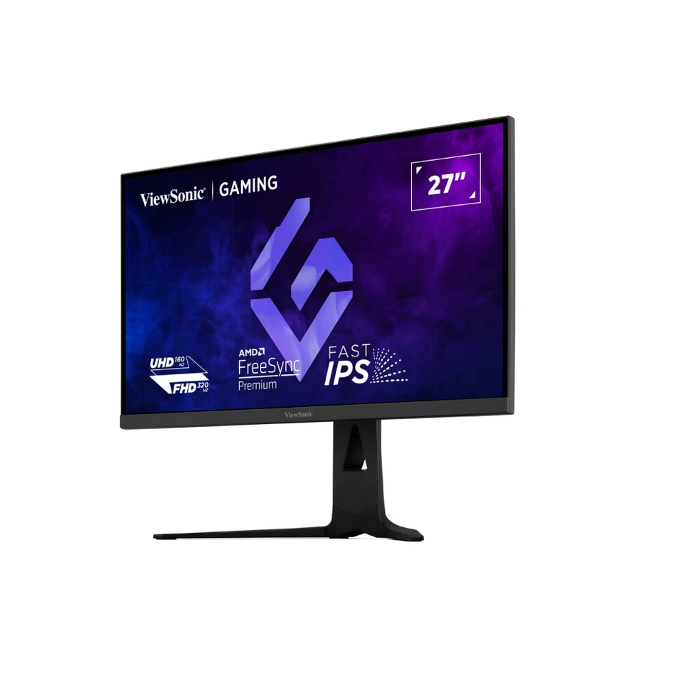 Viewsonic XG275D1-4K 27" Fast IPS Dual Mode 160Hz - 320Hz 0.5ms Gaming Monitor - Image 3 of 4