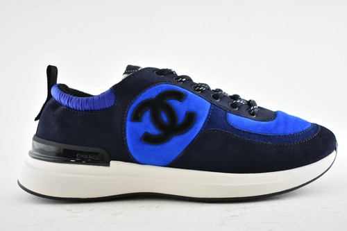 chanel runners blue