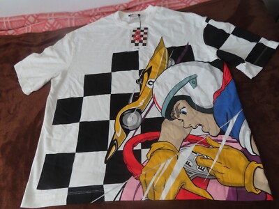 Zara Mach Gogogo Speed Racer Collaboration T-Shirt Size LARGE L
