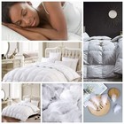 Luxury 13.5 & 15 Tog Duck Feather & Down Duvet Quilt Bedding Hotel Quality UK