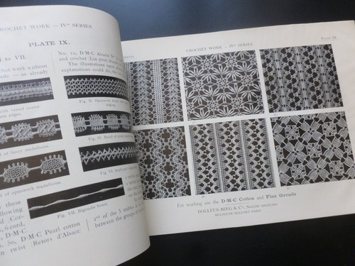 D.M.C. Library : CROCHET WORK IVth Series (1931) - Picture 3 of 13