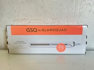 GSQ by Glamsquad 397934 Titanium 2-in-1 Flat Iron