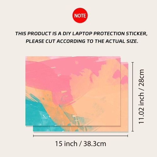 PVC Notebook Computer Abdeckung Haut Ultra book Decorate Decal Universal - Bild 13 von 15