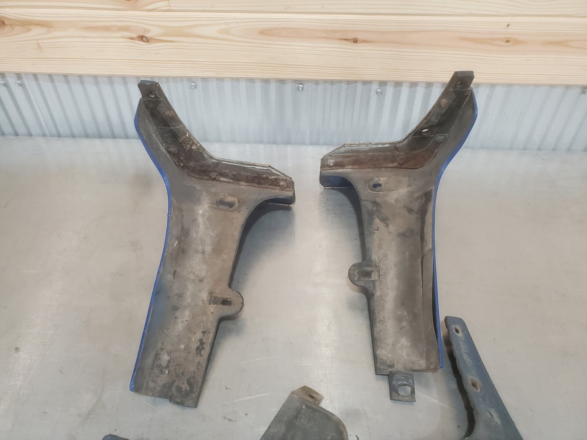 1984-1986 Nissan 300ZX Z31 2+0 Mud Flaps Pair Set | Genuine OEM