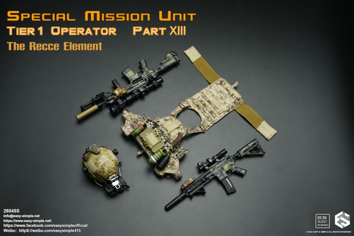 1:6 Easy & Simple SMU Tier1 Operator Part XIII The Recce 1:6 Easy & Simple SMU Tier1 Operator Part XIII The Recce
