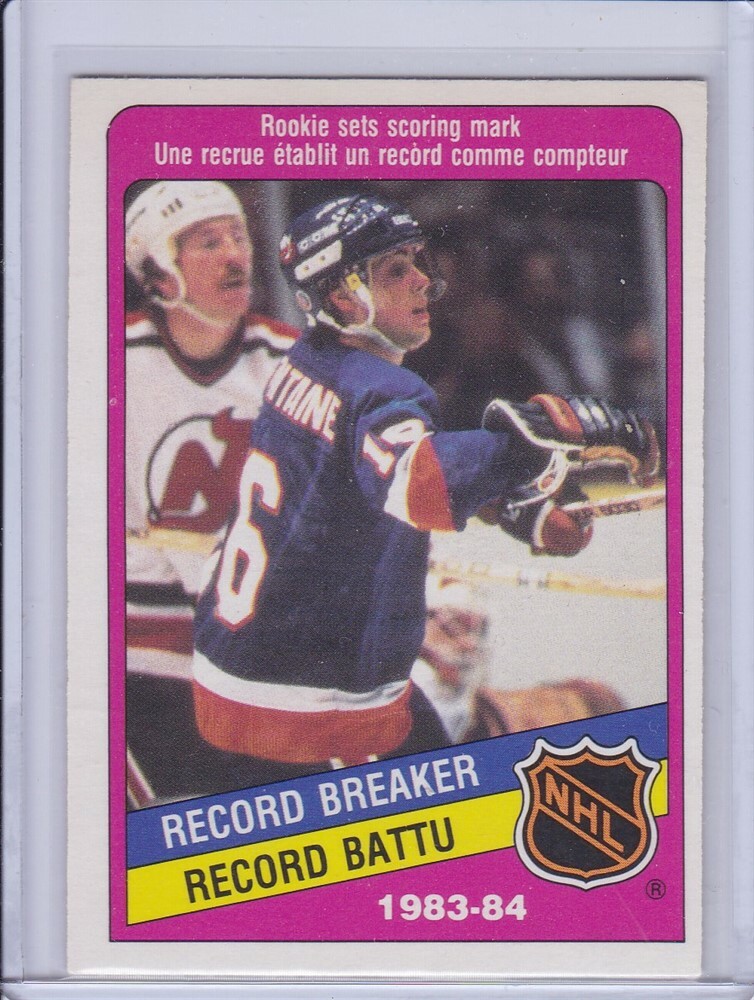 Pat LaFontaine 1983-84 Record Breaker 1984 O-Pee-Chee Hockey Card