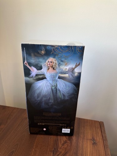 Disney Store Cinderella Fairy Godmother Live Action Movie Doll Film Collection - Picture 2 of 4
