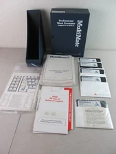 MultiMate 3.3 Big Box w/ Manual 5 Disks 5.25" Floppy Vintage PC Word Processor