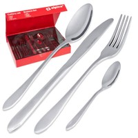 16 Tlg Besteckset Edelstahl 4 Personen Besteckkoffer Tafelbesteck Essbesteck