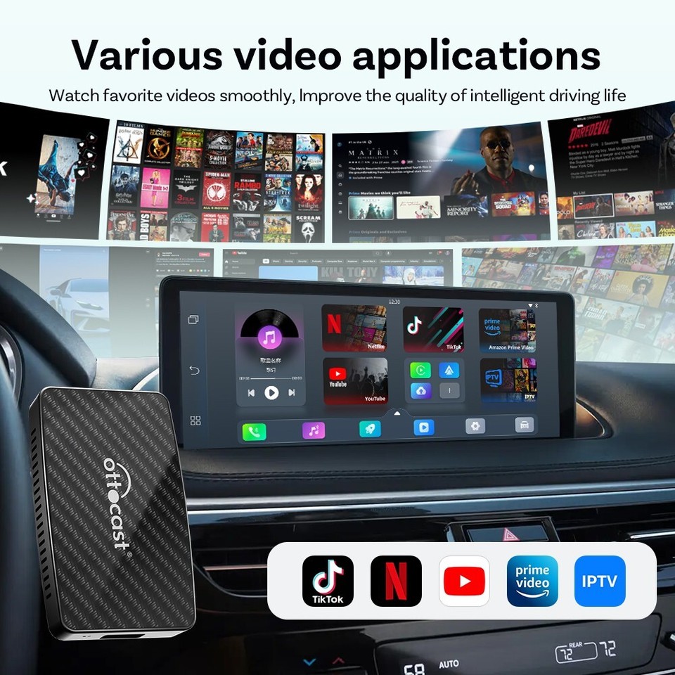 OttoAibox P3 CarPlay AI Box - Italia - Foto 2
