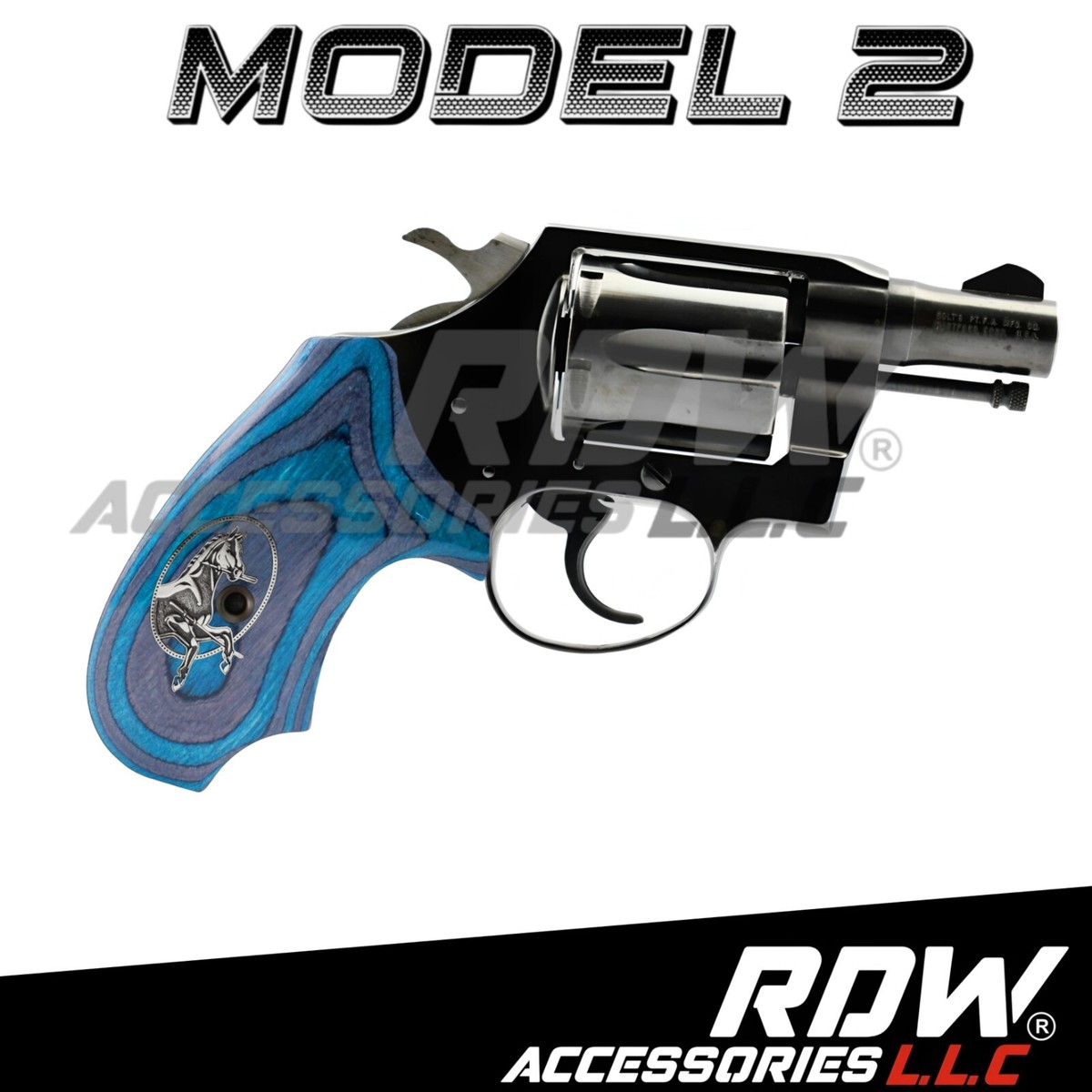Poignée De Révolver RDW – Colt Detective Special / Cobra, Cadre D, Multi Options