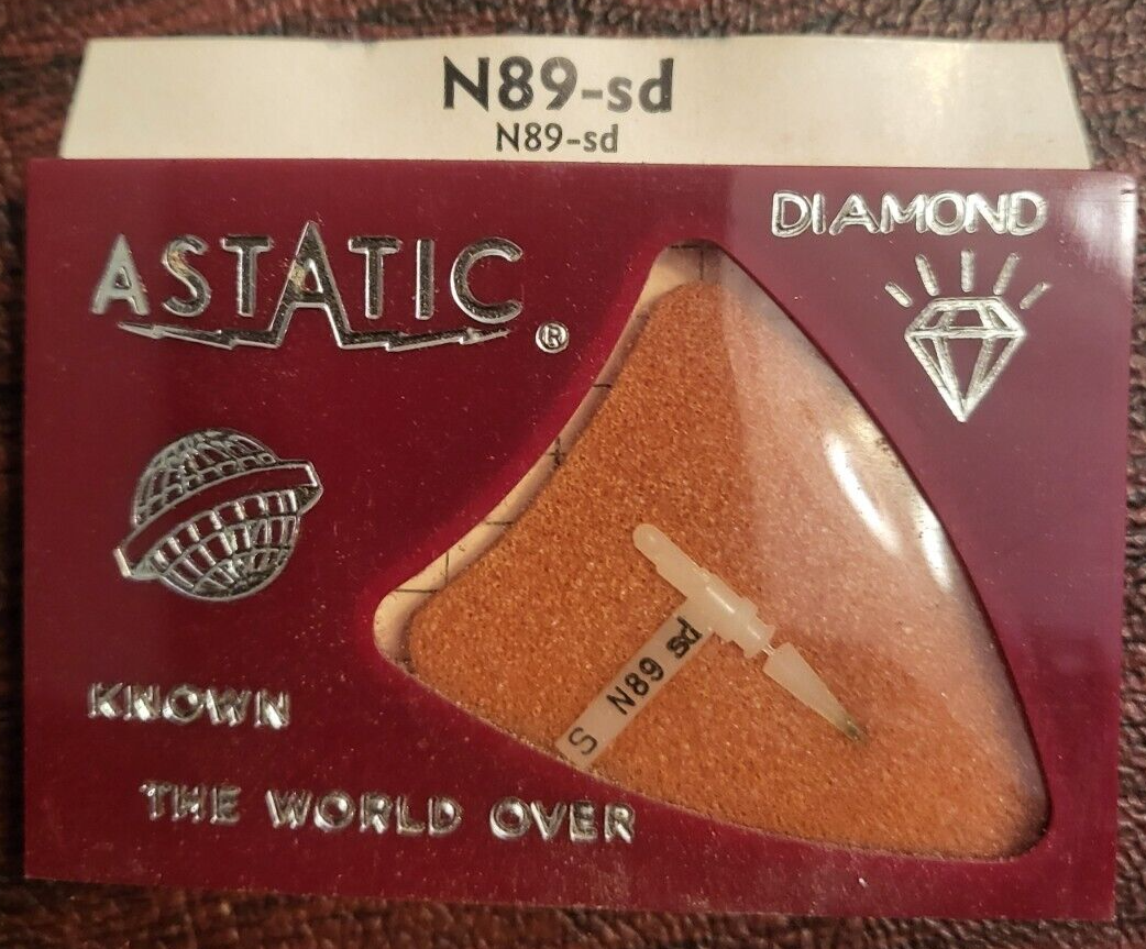 Astatic N89-SD NOS Turntable Stylus Needle Replacement