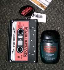 BBW Eddie's Munson Cassette Stranger Things Pocketbac Holder Guitar Upside Down