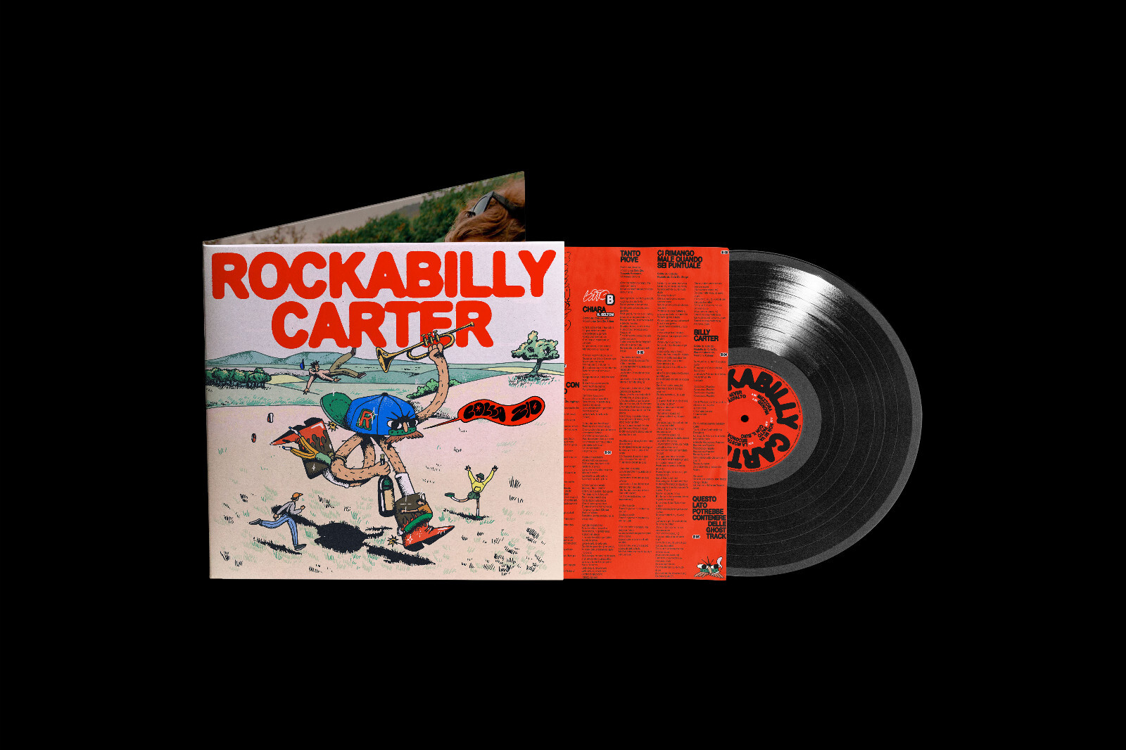 Colla Zio Rockabilly Carter (Sanremo 2023) Vinile Lp Nuovo e Sigillato