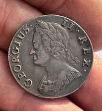 George II 1740 Halfpenny High Grade Coin