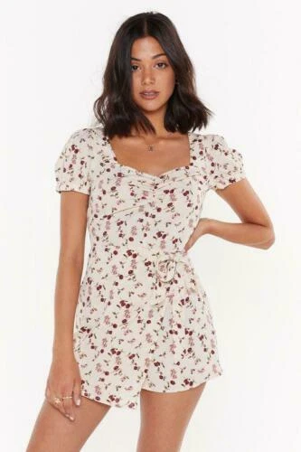 Petites Floral Jumpsuits & Playsuits for Women