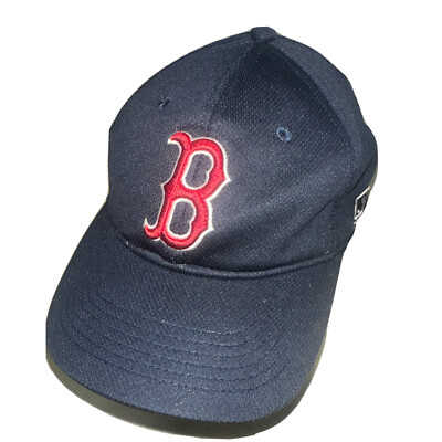 Team MLB Boston Red Sox Baseball Hat Cap Blue Red Socks Logo