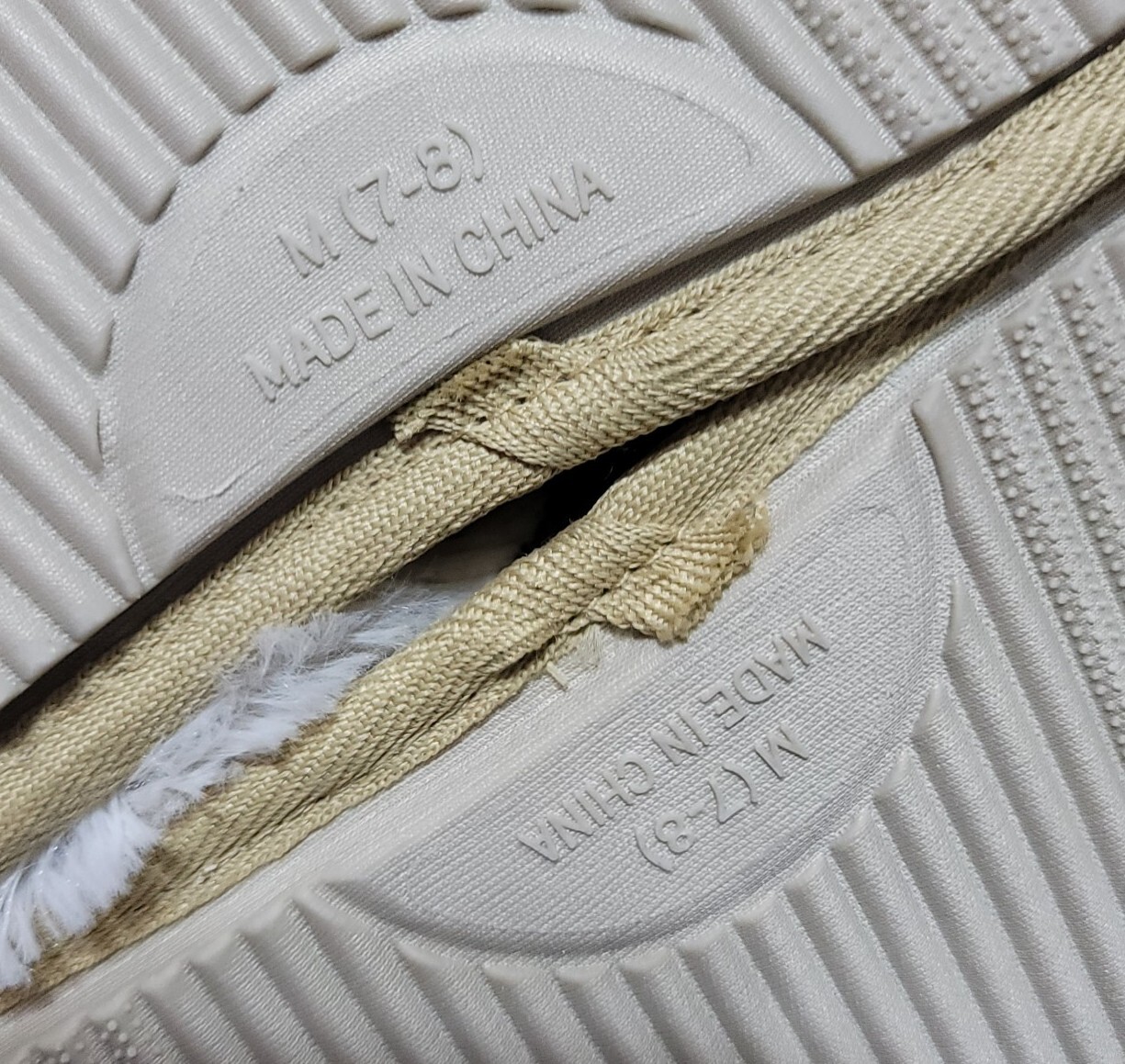 PANTOFOLA D’ORO Pantofole accoglienti donna glitter oro memory foam taglia 7 8