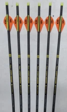 @NEW@ 6- Victory Archery RIP TKO Elite 350 Hunting Carbon Arrows Bohning Blazer