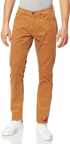 Lee Luke de pana para hombre ajustada Tabaco Marrón Pantalones - 36 Cintura 34 Longitud - 36/34 |