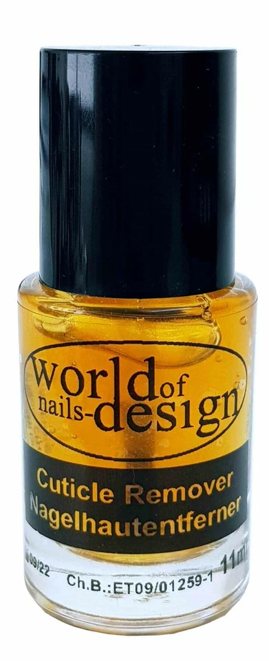 WORLD OF NAILS-DESIGN 15 ml. Nagelhautentferner ✅ Cuticle Remover ✅ Entfernt schonend die Nagelhaut