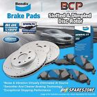 <!--F#f_0-->Front Slotted Disc Rotors Bendix Brake Pads for Holden H Series HQ HJ 1971-1976<!--F/-->
