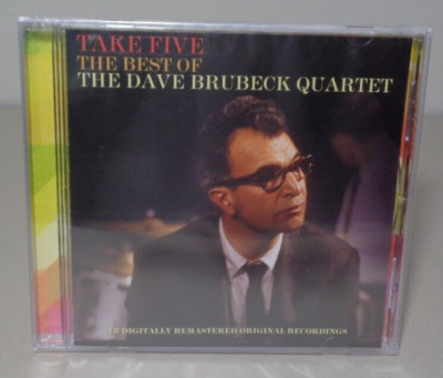 TAKE FIVE The Best Of The Dave Brubeck Quartet / New CD / 18 Original Recordings
