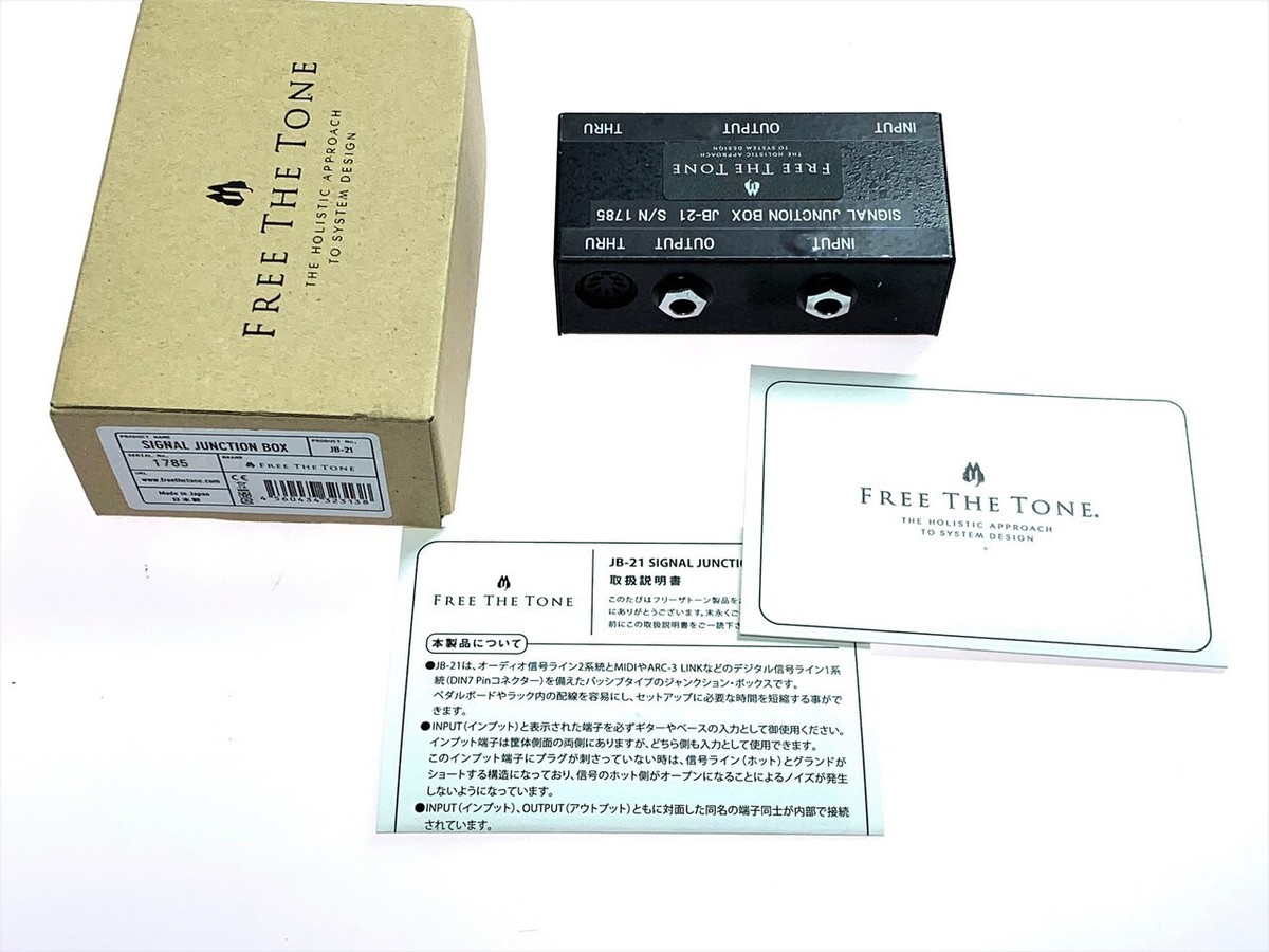 USED Free The Tone JB-21 Signal Junction Box Line Selector