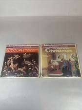 Viewmaster 1955 Rudolph the Red Nosed Reindeer and 1958 Night Before Christmas