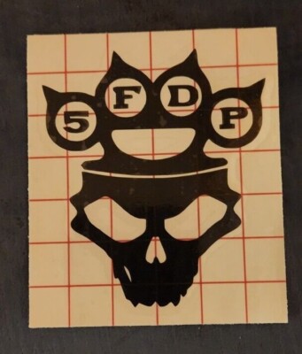 Five Finger Death Punch (5FDP) Vinyl Decal