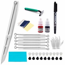 Chiitek Hand Poke Tattoo Pen Kit Complete Stick and Poke Pen Tattoo Kits