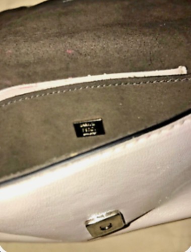 Authentische Fendi Micro Monster weiße Lederbaguette gebraucht - Bild 12 von 18