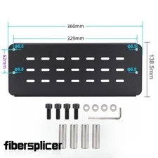 Simplayer Aluminum Alloy Sim Racing Pedal Mounting Plate(Top Plate) for Games