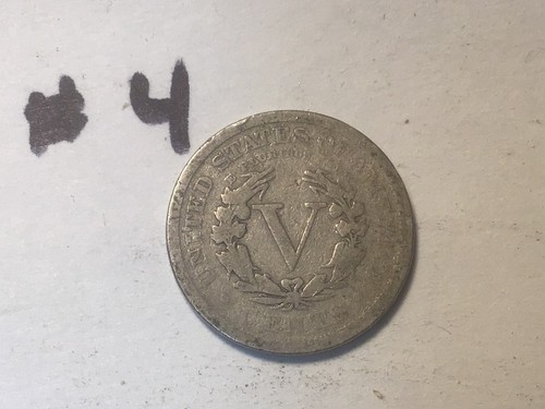 1904 Liberty Head V Nickel, 1 Coin - Picture 8 of 24