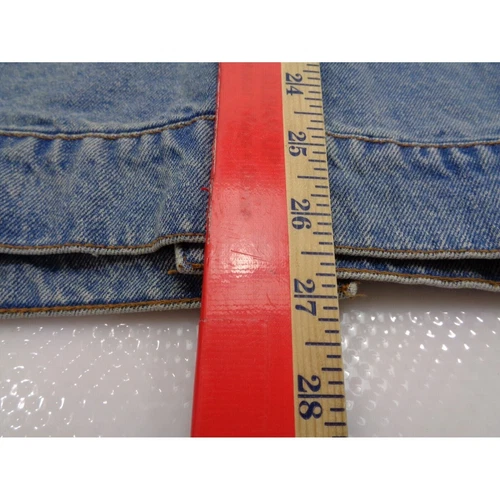 Lazer Men's Regular Fit  Denim Trucker Jacket in Extra Light Wash Blue-XLarge image 8