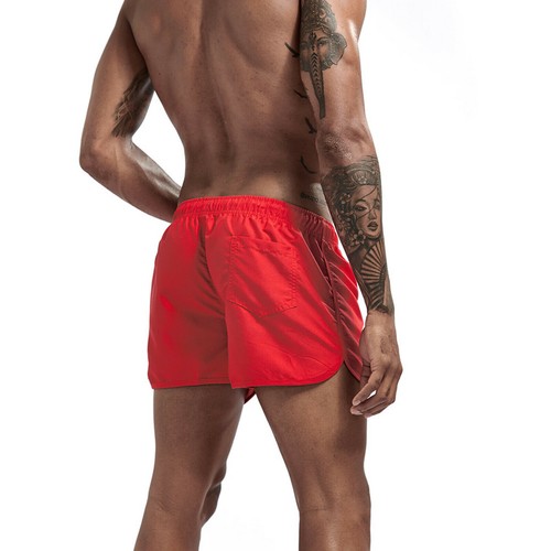 Pantaloncini Uomo Allenamento Asciugatura Rapida Palestra Allenamento Sport Corsa Pantaloni Corti Fitness - Foto 10 di 19