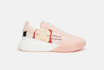 Stella McCartney Loop Twins I Print Trainers Sneakers Rose/Beige Size 39 - NIB!!