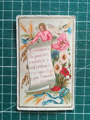 vp326 Andachtsbild - 1886 Das Geschöpf kann dem Schöpfer nur durch Liebe dienen