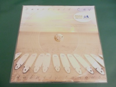 NEW IN PACKAGE - DEERFIELD CAY - NOBUDDY FAMOUS (CLEAR VINYL LP