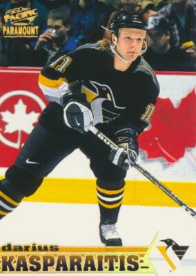 1998-99 Paramount #193 DARIUS KASPARAITS - Pittsburgh Penguins